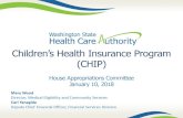 Presentation on Children’s Health Insurance Program to the ...Presentation on Children’s Health Insurance Program to the House Appropriations Committee-January 10, 2018 Created