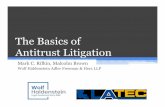 The Basics of Antitrust Litigation · Generic Drug Price-Fixing Litigation • 48 State AGs and several private plaintiffs (including Taft-Hartley health and welfare funds) have sued