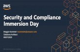 Security and Compliance Immersion Day · audit user permissions across AWS services, actions, and resources Identity & access management Securely manage access to AWS services and