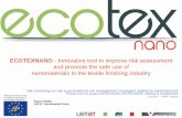 ECOTEXNANO - Innovative tool to improve risk assessment and promote the safe ... - Leitat · 2020. 5. 11. · ECOTEXNANO - Innovative tool to improve risk assessment and promote the