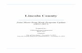 Lincoln County - Georgia · Actively pursue expansion of Hwy 43 to 4 lanes throughout the county. • • • • • Federal, State, and other transportation funds $40,000,000 ity,