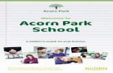 Welcome To Acorn Park School · in residence, a clinical psychologist, occupational therapists, speech and language therapists, and psychotherapist as part of our multi-disciplinary