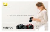Nikon D3200 User Manual - Tech Gurug€¦ · Nikon’s all-new DX-format imaging sensor and the superior optical performance of NIKKOR lenses, the new Nikon D3200 brings you exceptional