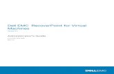 Dell EMC RecoverPoint for Virtual Machines 5.1 Administrator ......consistency groups. Replication of existing virtual machines and consistency groups continues. Procedure 1. To activate