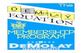 DeMolay + Members Success! DeMolay Equation Pamphlet… · A Leonardo Da Vinci Catapult . 186 Tremont St. Boston, MA ♦ ♦ (617) 426-6040 . Membership Objectives . 6 Members Model