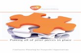 Putting all of your pieces in place - GlaxoSmithKline · 2013. 5. 20. · Obtain written agreements to support your technology recovery. ... Your plan should contain the following