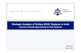 Strategic Analysis of Unitary HVAC Systems in Indiatradenavi.or.kr/CmsWeb/resource/attach/report/[235... · Strategic Analysis of Unitary HVAC Systems in India Immense Growth Opportunity