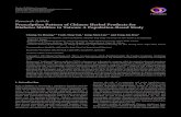 Research Article Prescription Pattern of Chinese Herbal ...downloads.hindawi.com/journals/ecam/2013/201329.pdf · prescribed herbal formulae, four remedies, Zhi-Bo-Di-Huang-Wan, Qi-Ju-Di-Huang-Wan,