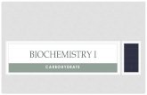 BIOCHEMISTRY I - Kasetsart Universitybiochem.flas.kps.ku.ac.th/01402311/01402311_carbohydrate_1.pdf · •D-กับ L-เป็นภาพในกระจกซึÉงกันและกัน