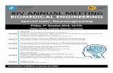 XIV ANNUAL MEETING - ULisboa...Friday, 7th October 2016, 14-17h Salão Nobre, Instituto Superior Técnico Coordination of MEBiom in Técnico and FMUL BIOMEDICAL ENGINEERING XIV ANNUAL