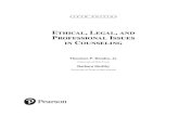 Ethical, Legal, and Professional Issues in Counseling · Legal, Ethical, and Professional Behavior 4 A Model for Professional Practice 6 Professional Ethics 8 Foundations of Ethics