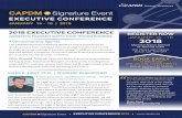 CAPDM Signature Event · CAPDM Signature Event Preparation As CAPDM 2018 Executive Conference focuses on the strategic issues facing pharmacy distribution management and the supply