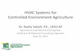 HVAC Systems for CEAJun 02, 2015  · •Vertical Farm (VF), Closed Plant Production System (CPPS) •Envelope/Cover •Greenhouse: Glass, plastic transparent •Indoor: Concrete,