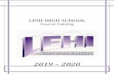 LEHI CourseDescription 2019 - 2020 · 2019. 2. 4. · Building Construction 6 semester hrs UVU credit Financial Lit (Judson only A1 & A4) Fin 1060 Personal Finance 3 semester hours
