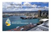 Welcome to HDOT Harbors 2015 Tenant …hidot.hawaii.gov/.../01/2015-Tenant-Presentation...Aug 17, 2015  · • Storm Drain Syy,stem, Spencer Yim • Construction / Post‐Construction