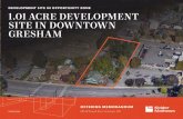 DEVELOPMENT SITE IN OPPORTUNITY ZONE 1.01 ACRE …€¦ · SUMMARY. Located just blocks from Gresham’s popular historic downtown district, the subject redevelopment site is located