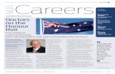 Careers A MJ Careers In this sectionMJ Careers A Editor: Sophie McNamara • smcnamara@mja.com.au • (02) 9562 6666 continued on page C2 studies in the laboratory, to large human