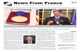 News From France · Vol. 13.10 News From France December 2013 A free monthly review of French news & trends inside Current Events Embassy Hosts Galas in Washington Interview: Special