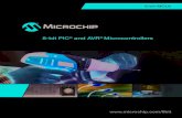 8-bit PIC and AVR Microcontrollers · 2018. 2. 13. · 8-bit PIC and AVR Microcontrollers 3 Unified Strength Microchip’s portfolio of more than 1,200 8-bit PIC and AVR MCUs is not