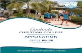 Cooloola Christian College · 2020. 7. 16. · 2. God There is only one true and living God who has always been and always will be. Although there is only one God, He exists as three