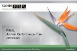 FINAL Annual Performance Plan 2019/2020pmg-assets.s3-website-eu-west-1.amazonaws.com/Final...SANBI’s Annual Performance Plan (APP) reflects the strategic outcomes, objectives and
