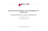 OUTPATIENT PHARMACY (PSO) - Veterans AffairsMedication Profile, Open/Unresolved Bulletin, View/Process Third Party Reject, and Third Party Rejects Worklist in accordance with new functionality