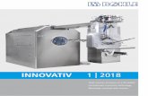 INNOVATIV 1 | 2018 - Gotapack · further promoted at the upcoming trade fairs in 2018 with ACHEMA as a highlight “, explains the Technical Director, Thorsten Wesselmann. In the