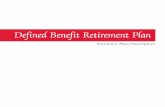 Defined Benefit Retirement Plan - Dartmouth College · payment or monthly payments you received. 8 DEFINED BENEFIT PLAN. If you begin receiving your Plan benefit at your normal retirement