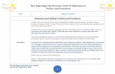 New Beginnings Day Nurseries Covid-19 Addendum to …...New Beginnings Day Nurseries Covid-19 Addendum to Policies and Procedures All wording in dark blue is an update issued 28th