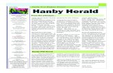 April 2012 Hanby Arts Magnet School Hanby Herald 2012-1.pdf · The Hanby Library was transformed into Ginty Observatory for the 3rd-5th grade Nature and Sci-ence Club in March. We