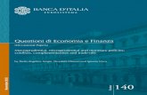 Questioni di Economia e Finanza - Banca D'Italia · equilibrium and the planner’s allocation. This approach is rooted in the debt deflation theory developed by Fisher (1933), later