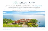 Summer 2020 Waterfront Reportmedia.halstead.com/pdf/Summer2020WaterfrontReport.pdf88 Delafield Island Road in Darien, a Tuscan-style estate set on 1.42 acres, has sweeping lawns, 181