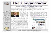 The Conquistador - Charlotte Harbor Rotary 03-05-13.pdfMay 13, 2003  · Rotary Club of Charlotte Harbor OFFICERS AND DIRECTORS 2012-2013 PRESIDENT Carl Rehling PRES-ELECT Darryl Keys