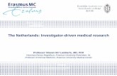 The Netherlands: Investigator-driven medical research · University of Amsterdam Karolinska Institute Humboldt University of Berlin Leiden University Papers 7,108 4,795 6,706 ...