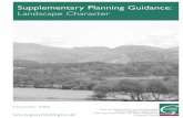Supplementary Planning Guidance: Landscape Character · 6. The European Landscape Convention’s definition of landscape is short, yet comprehensive: ‘landscape means an area, as