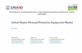 United States Personal Protective Equipment Market · 2020. 7. 3. · Personal Protective Equipment (PPE) while decreasing demand for other goods and services, including apparel.