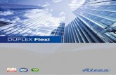 COMMERCIAL LINE DUPLEX Flexi - ATREA · 2019. 3. 29. · 9. PHI certification – DUPLEX Flexi units meet the stringent cri-teria of German Passive House Institute; this certification