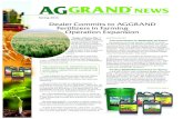 Dealer Commits to AGGRAND Fertilizers in Farming Operation ......AGGRAND Natural Fertilizer 4-3-3 in its dilute form is compatible with most tank-mixable pesticides and herbicides.