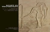 EGYPT IN TRANSITION · 2016. 5. 13. · Filip Coppens – Hana Vymazalová Long Live the King! Notes on the Renewal of Divine Kingship in the Temple 73 Elizabeth Frood Horkhebi’s