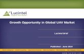 Growth Opportunity in Global UAV Market Opportunity in Global UAV Market... · 2015/1/8  · • Global UAV market spending was $7.5 billion in 2013 and expected to reach $11.3 billion