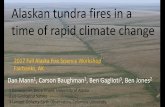 Alaskan tundra fires in a time of rapid climate change · 10/10/2017  · Arctic tundra biome…. _ The Anaktuvuk River fire released….an amount of carbon similar in magnitude to