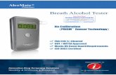 Training for AlcoMate Premium Employment Alcohol Drug ...€¦ · A breathalyzer examines “lung air” samples, not “mouth air” to calculate alcohol content. Any “contaminants”