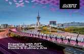 Engaging with AUT Hospitality, Tourism, Events & Culinary Arts · ENGAGING WITH AUT HOSPITALITY, TOURISM, EVENTS & CULINARY ARTS 04 05. The speaker presentations are run regularly