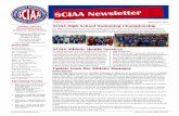 SCIAA Newsletter - media.digitalsports.commedia.digitalsports.com/102684/files/2016/02/SCIAA... · February 15th-TSSAA First Official Day of Spring Prac-tice February 20th-SCIAA Mid-