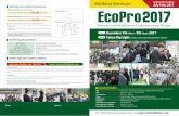 Exhibitor Brochure July 14th, 2017 Exhibit Space Fee and ... · Application Deadline: July 14th, 2017 Payment Deadline Upon receiving the application contract, the EcoPro Secretariat
