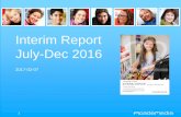 Interim Report July-Dec 2016 - AcadeMedia Investerare...Comments for Q2 2016/17 •Overall student numbers increased by 4.5% •One preschool acquisition in Stockholm •Revenue growth