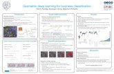 Geometric deep learning for business classiﬁcation · gheynst. "Convolutional neural networks on graphs with fast localized spectral ﬁltering." ocessing Systems. 2016. elling.