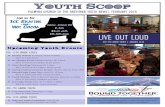 Live out Loud - palmyracob.org · O Live Out Loud: Thursdays, 3-5pm Meet in Youth Room. 9th-12th grade youth O National Youth Conference: July 21-26 Registration open through April