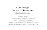 VLSI DesignVLSI Design Lecture 3: Transistor Characteristicsce.sharif.edu/courses/91-92/1/ce353-1/resources/root/Lecture notes... · MOSFET gate as capacitor Basic structure of gate