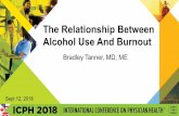 The Relationship Between Alcohol Use And Burnout · solution. Audience Input 1) Share experience with medical students, residents or practicing physicians struggling with alcohol